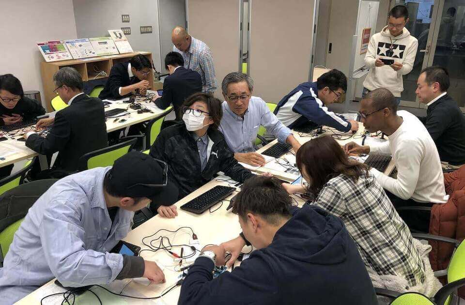 技能実習の様子